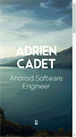 Mobile Screenshot of adriencadet.com